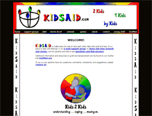 Tablet Screenshot of kidsaid.com